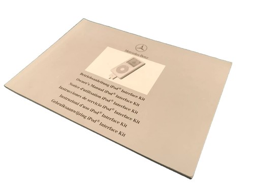 MERCEDES-BENZ iPOD HANDBOOK OPERATORS OWNERS MANUAL INTERFACE KIT 2006-2009