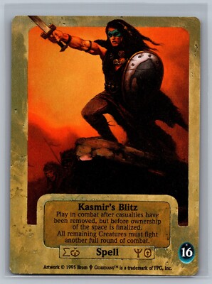 Guardians CCG Kasmir's Blitz TCG Dagger Isle Trading Card Game | eBay