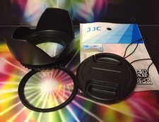 FLOWER HOOD UV FILTER LENS CAP TO Fuji Fujifilm X-A2 X-E1 X-E2 XE2 X-T1 X-T10