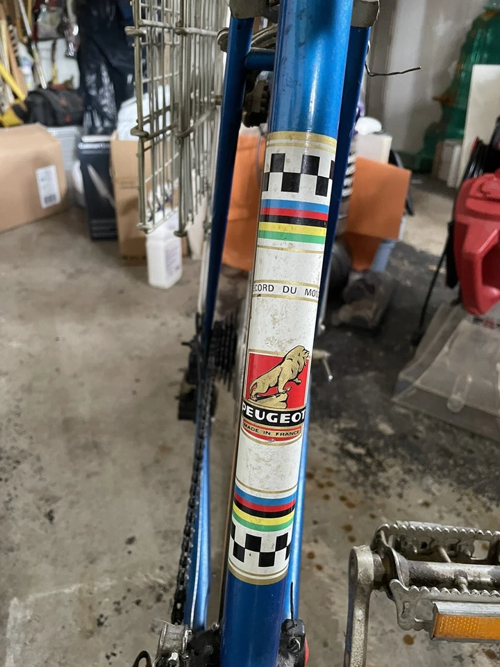 Peugeot Road Bicycle Early Vintage bike, one owner, - Image 3 of 4