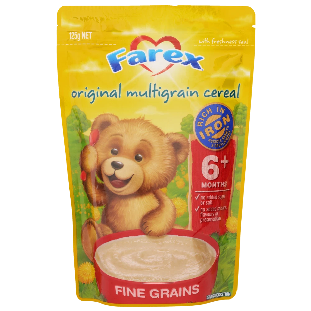 Farex 4 store months