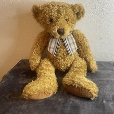 Russ Berrie Co Kensington 20 Bear w/Plaid Bow