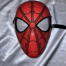 SpiderMan Talking Hero Mask With Adjustable Straps Disney Store Mask
