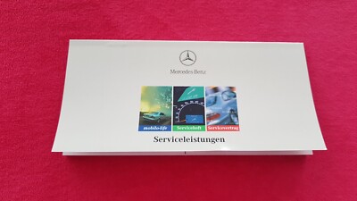 Original  Mercedes-Benz Serviceheft SL.M.A.SLK.C.CLK.E.CL.S KLASSE Neu !!!