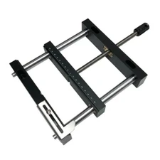 200*412mm Aluminium Fixture Flat Tongs Flat Tongs Vise Screw Parallel-jaw Vice