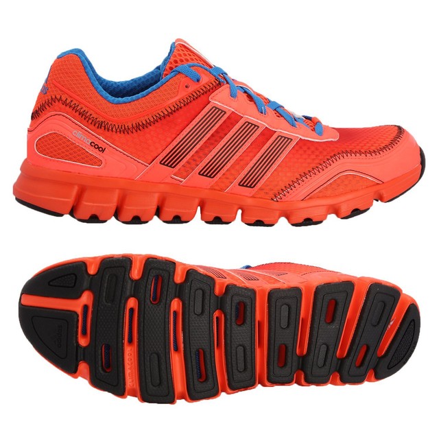 adidas climacool shoes orange and blue