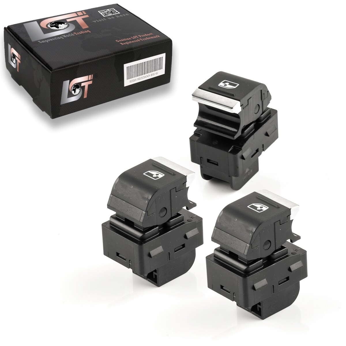3x Window Switch Passenger Rear for Audi A3 A6 A7 E-Tron Q3 Q4