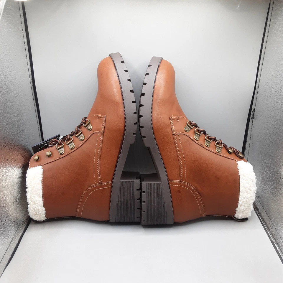 Khombu Langley Boots Women's 10M Brown Combat A206 - Image 4 of 4