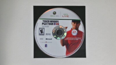 Tiger Woods PGA Tour 06 (Microsoft Xbox 360, 2005)