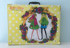 1969 Mattel 5151 Barbie  Stacey Sleep 'n Keep Case w/Fold Down Bedroom MOD ERA
