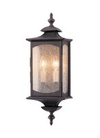 Oil Rubbed Bronze Market Square 2-light 19 Outdoor Wall Sconce W/seeded Glass on sale Oil Rubbed Bronze Market Square 2-light 19 Outdoor Wall Sconce W/seeded Glass on sale