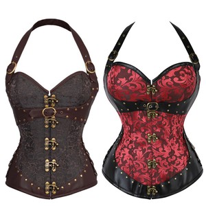 steampunk corset top