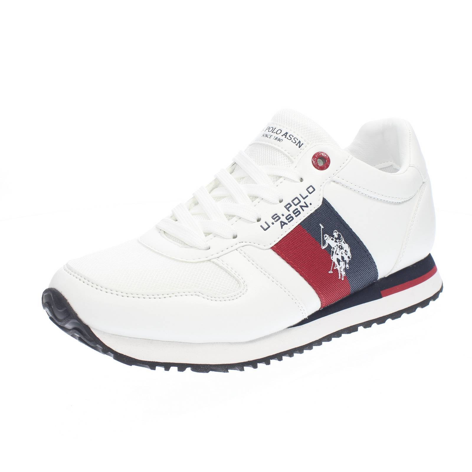 Американское поло Xirio 003a - Кроссовки Basse Bianco - Taglia 42 [26,6 см] Scarpe Uomo