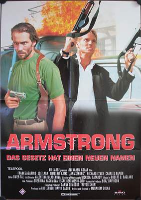 Armstrong Das Gesetz hat einen neuen Namen Filmposter A1 Videoplakat Zagarino