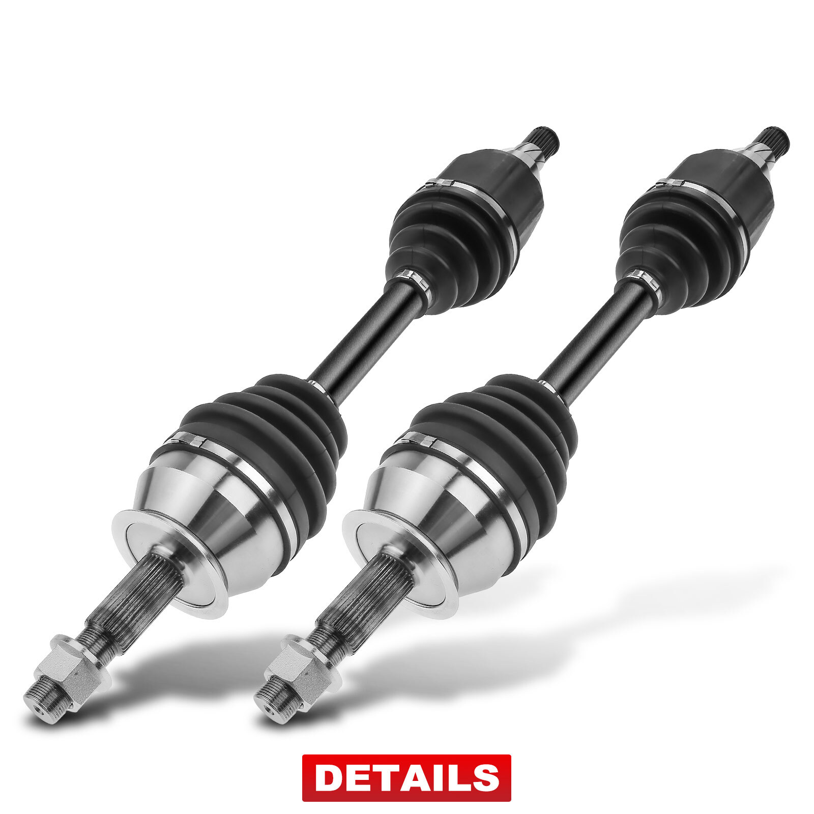 2x Drive Shafts Front for Nissan Navara D22 D40 Pathfinder III R512.5