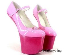 Women's Super High Heel Heelless Buckle Party Clubwear Platform Shoes