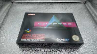 Spectre Super Nintendo SNES mit Handbuch Retro PAL 1994 #0384