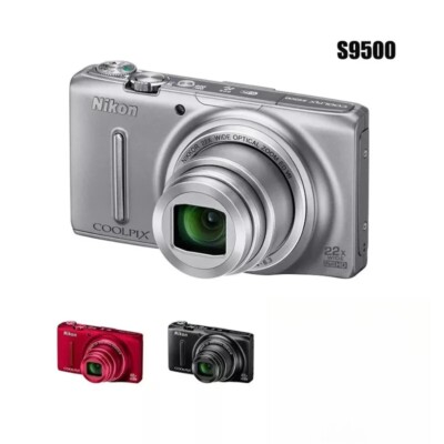 Nikon COOLPIX S9500 18.1MP Compact Digital Camera 22x Optical Zoom