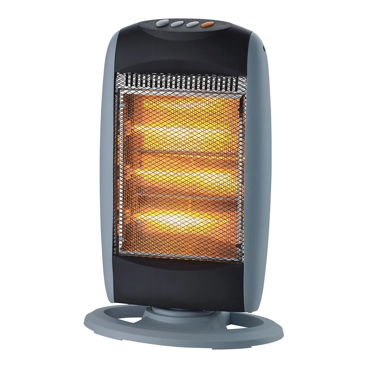 Estufa eléctrica con 3 niveles de potencia 400/800/1200W | 3 tubos de cuarzo