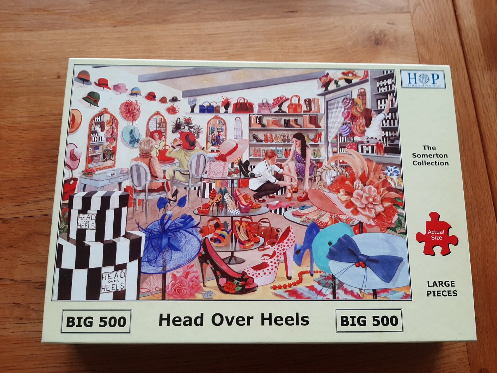 4 Lovely and Colourful HOP LARGE 500 piece used jigsaw puzzles eBay