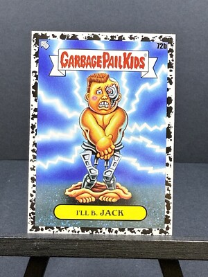 2023 GARBAGE PAIL KIDS GPK INTERGOOLACTIC BLACK PARALLEL I ll B. Jack 72b NM