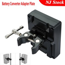 US NP F-970 F550 Battery To V Mount Extend Control Box For SOKANI X60 LED Light