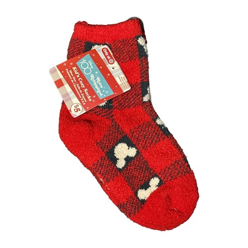 4 Pairs Target Kids Cozy Soft Stripe Mickey Ears Cat Low Cut Socks Size 7 - 8.5 - Picture 2 of 7