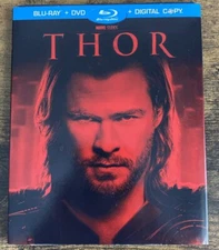 Thor Blu-ray/DVD 2011 2-Disc Set Best Buy Exclusive Comic Slipcover Marvel