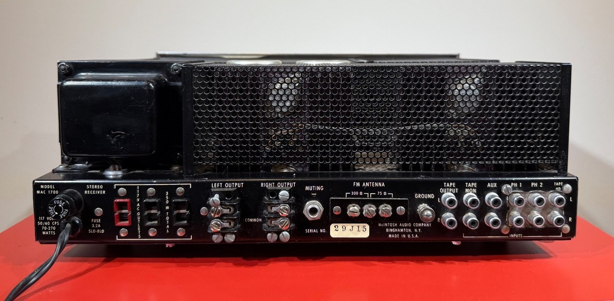 ★McINTOSH・マッキントッシュ★MAC1700★レシーバー・アンプ McIntosh MAC 1700 Stereo Receiver for sale online | eBay