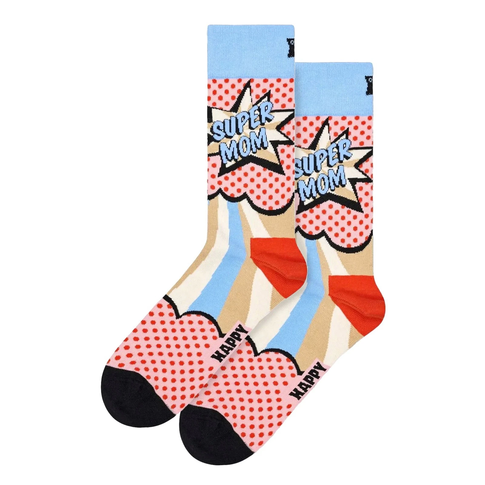 Happy Socks - Mens Mum Novelty Socks Cotton Gift Socks