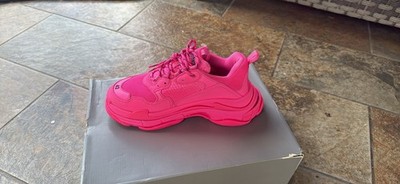 Balenciaga Triple S Sneaker Fluorescent Pink | eBay