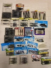 37 pieces for sale, swimbaits, shad-type worms, bulk sale, Bumble Shad