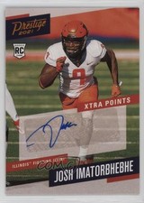2021 Panini Chronicles Draft Picks Orange Josh Imatorbhebhe #PS-JIM Auto 1h02