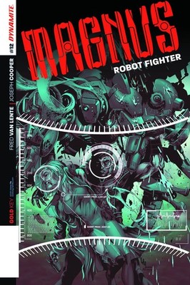MAGNUS ROBOT FIGHTER #12 D. E.