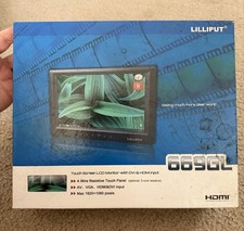 Lilliput 7  Touchscreen LCD Monitor W/ DVI  HDMI Input 669GL-70NP/T