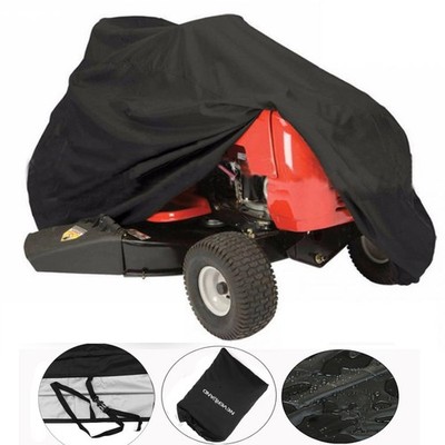 Large Lawn Mower Tractor Cover Waterproof Outdoor Garden Protects w/ Storage Bag