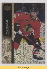 2021 Upper Deck Extended Series Speckled Rainbow Foil Jake McCabe #545 READ o1h