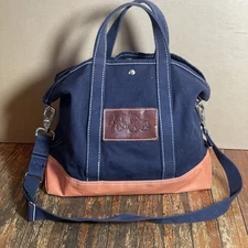 Steele Canvas X Wears Woody Tote Boat Sailing Bag Beach Rubberized Surf USA Made