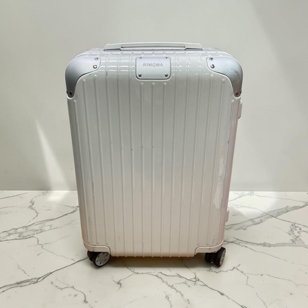 Rimowa Hybrid Cabin White 4-wheels Carry Case Suitcase | eBay