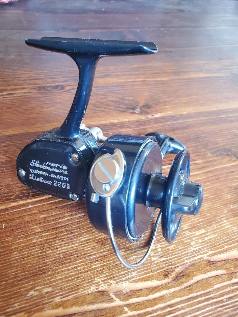 激レア　機関良好 シェイクスピア ノリス デラックス2205 スピニング左 Shakespeare Noris Deluxe 2205 Spinning Left Hand Fishing Reel