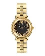 Versace Womens Gold 35mm Bracelet Fashion Watch
