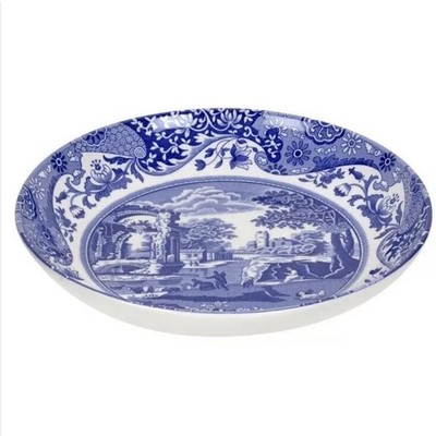 New Spode Blue Italian 23cm/9” Pasta Bowl Single Seconds UK