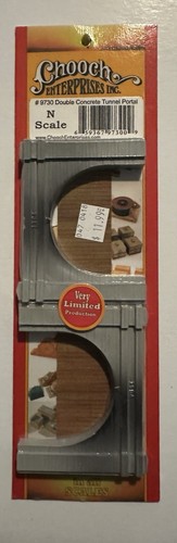 Portal túnel de hormigón doble escala N Chooch Enterprises #9730 nuevo de Lote Antiguo (12) | Condition: New
