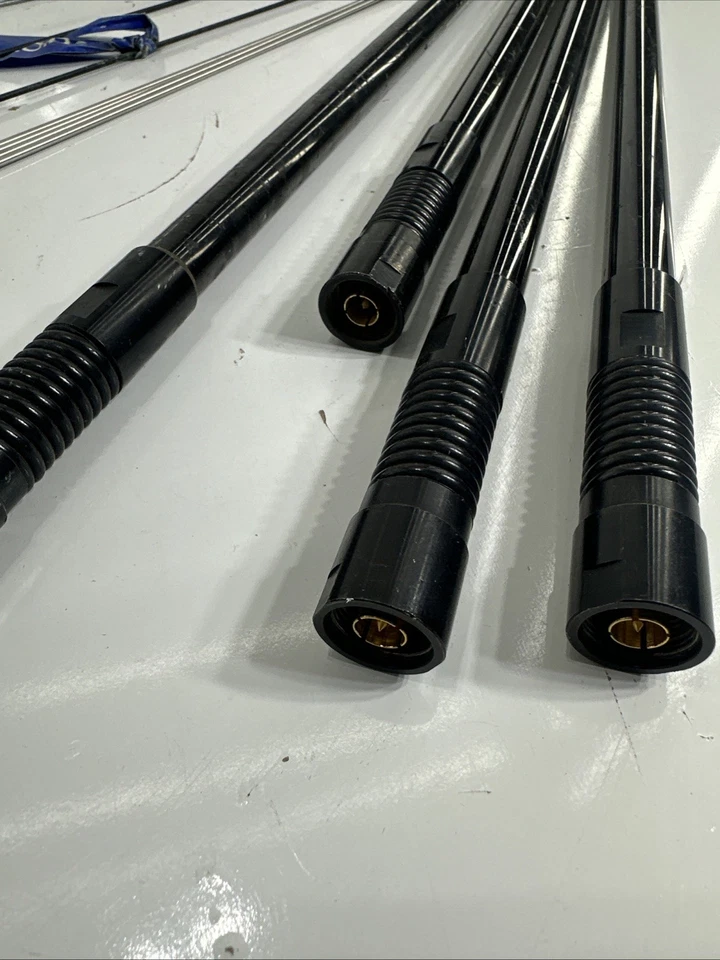 Lote VHF UHF Radioaficionado BNC Macho Radio Escáner Móvil Policía Escáner Antena Foto 2 de 4