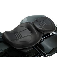 Low-Profile Seat Rider Passenger Two-Up Seat for Harley Touring Electra Glide US