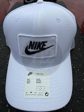 Nike Futura Swoosh Box Logo Hat Cap Mesh Back Trucker Snapback M/L
