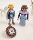 Vtg Geobra Playmobil Magical Princess Prince Fairy Unicorns Horse Prince 10 Toys — photo 4