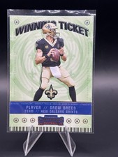 2020 Panini Contenders - Winning Ticket Drew Brees #WT6