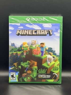 Minecraft Starter Pack / 700 Minecoins (Xbox One, 2018) , New Sealed