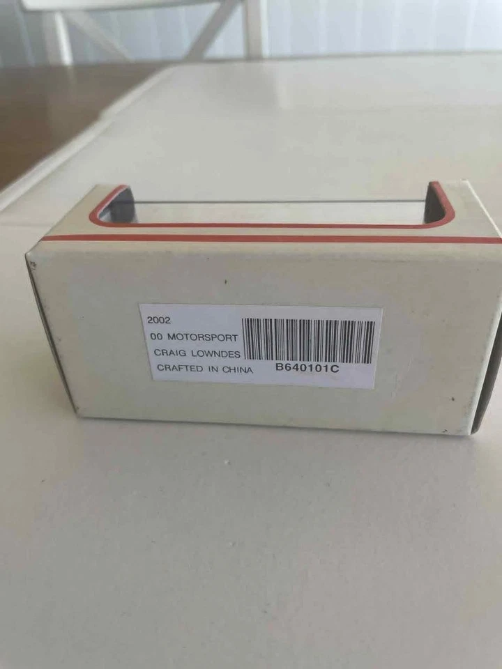 BIANTE МАСШТАБ 1/64 ЛИТАЯ МОДЕЛЬ 2002 FORD FALCON XR8 00 MOTORPORT CRAIG LOWNDES КАК НОВАЯ - Изображение 3 из 4